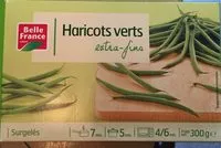 Mängden socker i Haricots Verts