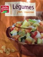 Mängden socker i Légumes pour couscous