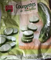 Mängden socker i Courgettes en rondelles