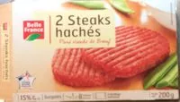 Mängden socker i Steaks Hachée 15%de Mg