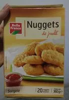 Mängden socker i Nuggets De Poulet Surgelés