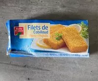 Mängden socker i Filet de cabillaud