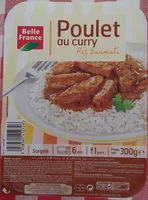 Mängden socker i Poulet au Curry, Riz Basmati