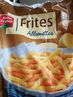 Mängden socker i FRITES ALLUMETTES