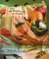 Mängden socker i Trio de poivrons