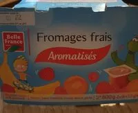 Mängden socker i Fromages frais aromatisés