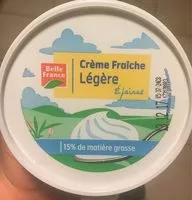 Mängden socker i Crème fraîche légère