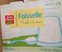 Mängden socker i Faisselle 6%% 4X100G Bf,