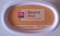 Mängden socker i Beurre doux gastronomique