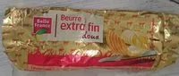 Mängden socker i Beurre extra fin doux