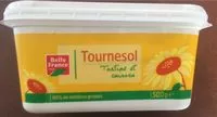 Mängden socker i Margarine Tournesol