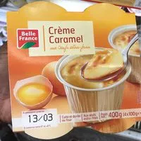 Mängden socker i Crèmes Aux ufs, Caramel, Pack De 4, Marque Belle France