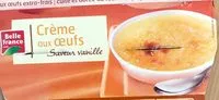 Mängden socker i Crème aux œufs saveur vanille