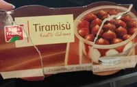 Mängden socker i Tiramisù