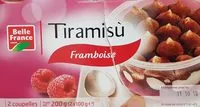 Mängden socker i Tiramisù framboise