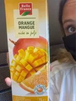 Mängden socker i Jus Orange Mangue