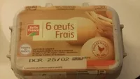 Mängden socker i Oeufs frais