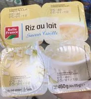 Mängden socker i Riz au lait
