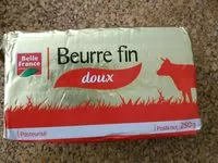 Mängden socker i Beurre fin doux