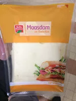 Mängden socker i Maasdam en tranches
