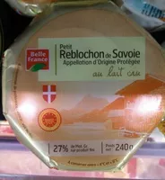 Mängden socker i Petit Reblochon de Savoie au lait cru (27% MG)