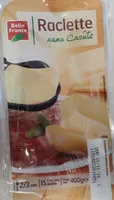 Mängden socker i Raclette sans croute