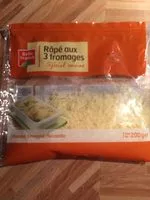 Mängden socker i Râpé aux 3 fromages spécial cuisine