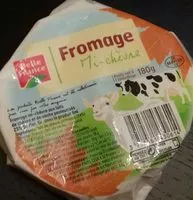 Mängden socker i Fromage mi-chèvre