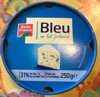 Mängden socker i Bleu Lait Entier 250G. Bf,