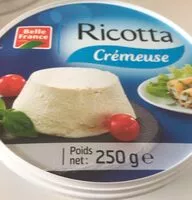 Mängden socker i Ricotta cremeuse