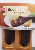 Mängden socker i Boudin Noir