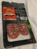Mängden socker i Saucisson sec Pur porc