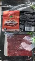 Mängden socker i Viande des Grisons Boeuf séché