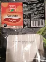 Mängden socker i Rosette pur porc