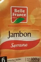 Mängden socker i Jambon Serrano