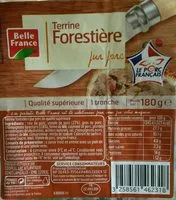 Mängden socker i Terrine forestière pur porc