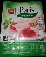 Mängden socker i Paris sans couenne