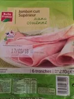 Mängden socker i Jambon Cuit Supérieur