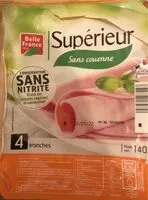 Mängden socker i Jambon Supérieur