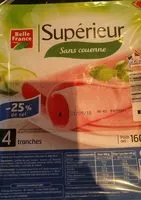 Mängden socker i Supérieur sans couenne