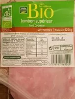 Mängden socker i Jambon supérieur sans couenne