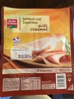 Mängden socker i Jambon cuit superieur avec couenne