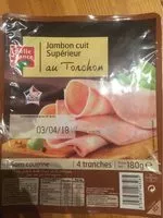 Mängden socker i Jambon cuit superieur au Torchon