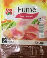 Mängden socker i Jambon fumé avec couenne