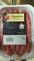 Mängden socker i Chipolata Pur Porc x6