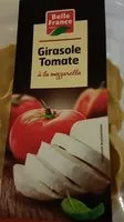 Mängden socker i Girasole Tomate à la Mozzarella
