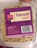 Mängden socker i Taboulé Oriental