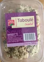 Mängden socker i Taboulé Oriental