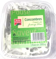 Mängden socker i Concombres sauce fromage blanc