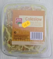 Mängden socker i Coleslaw (Choux blancs et carottes)